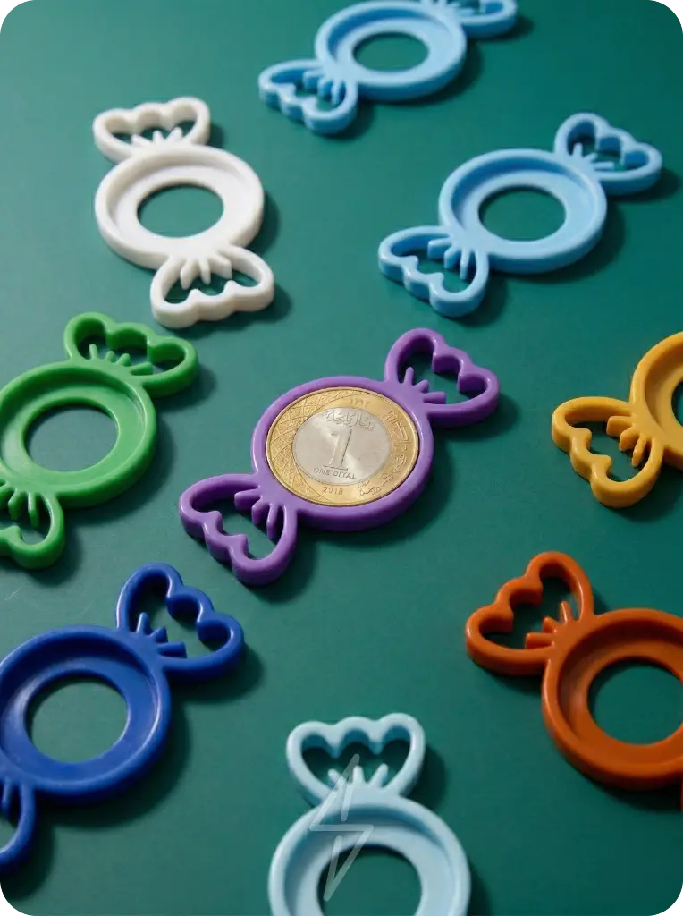 1/2 Riyal Coin Holder