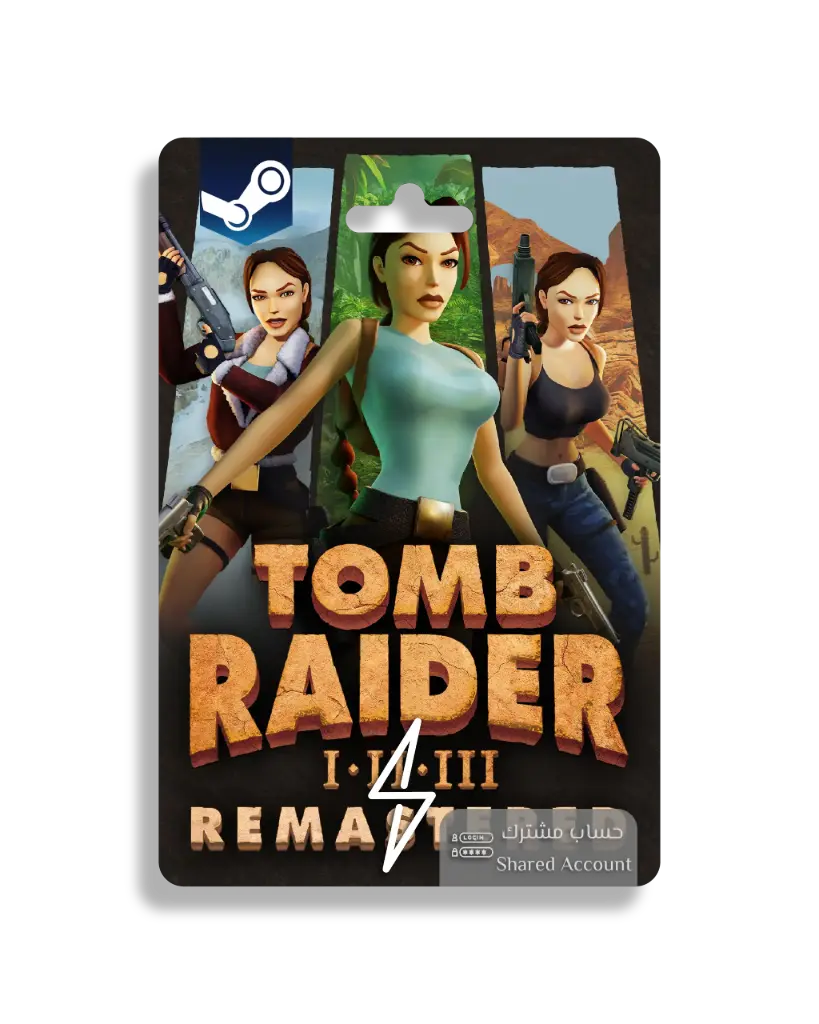 Tomb Raider 1-3 Remastered - Shared Account (Steam) 