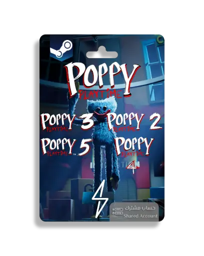 [35-PPT1234] Poppy Playtime All Chapters - Shared Account (Steam) 